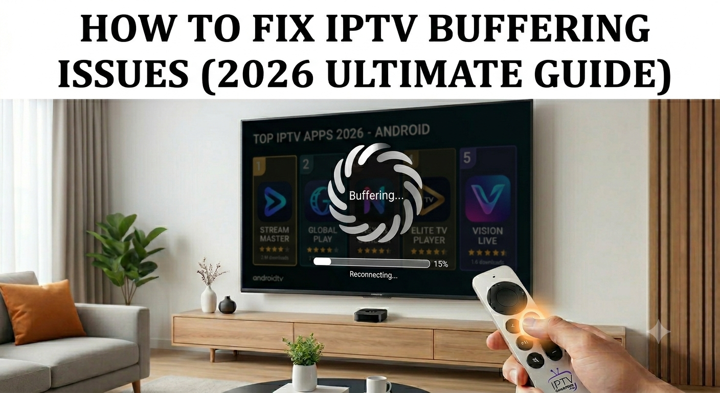 IPTV Buffering Fix | IPTV Dream 4K | 2026 Guide