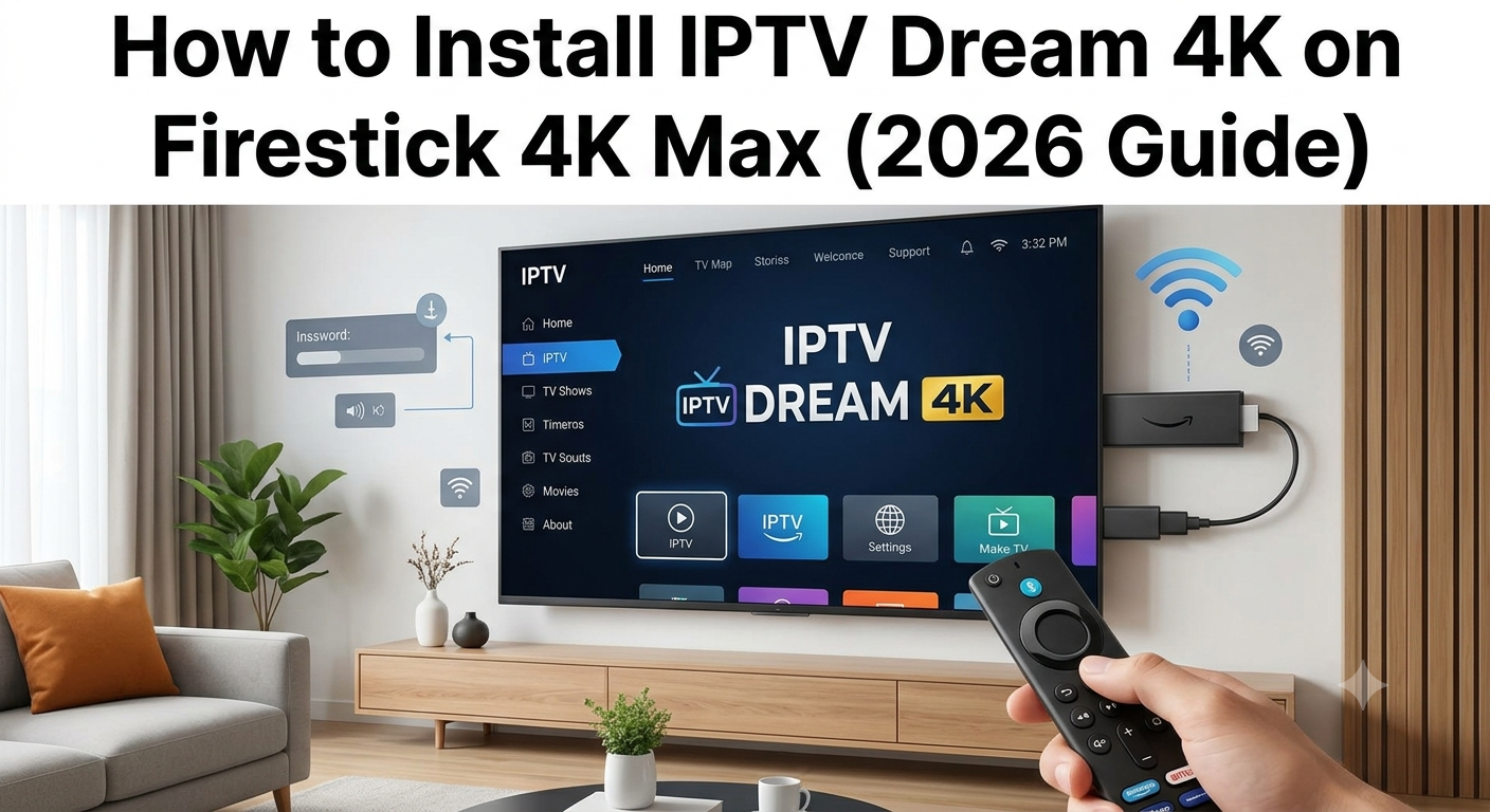 IPTV Smarters Pro installation on Firestick 4K Max